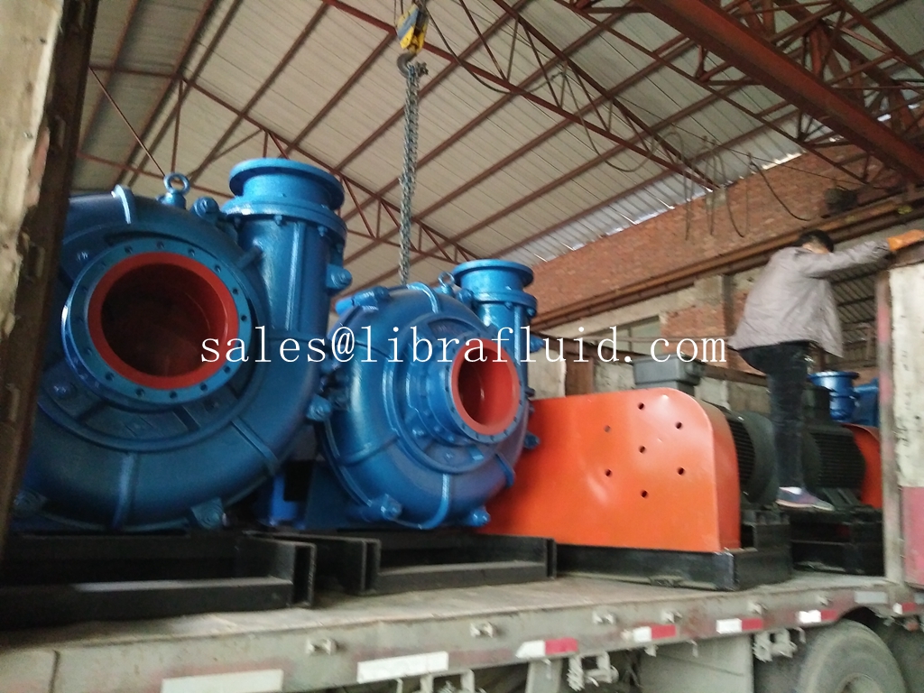 6 units slurry pumps delivery to mine