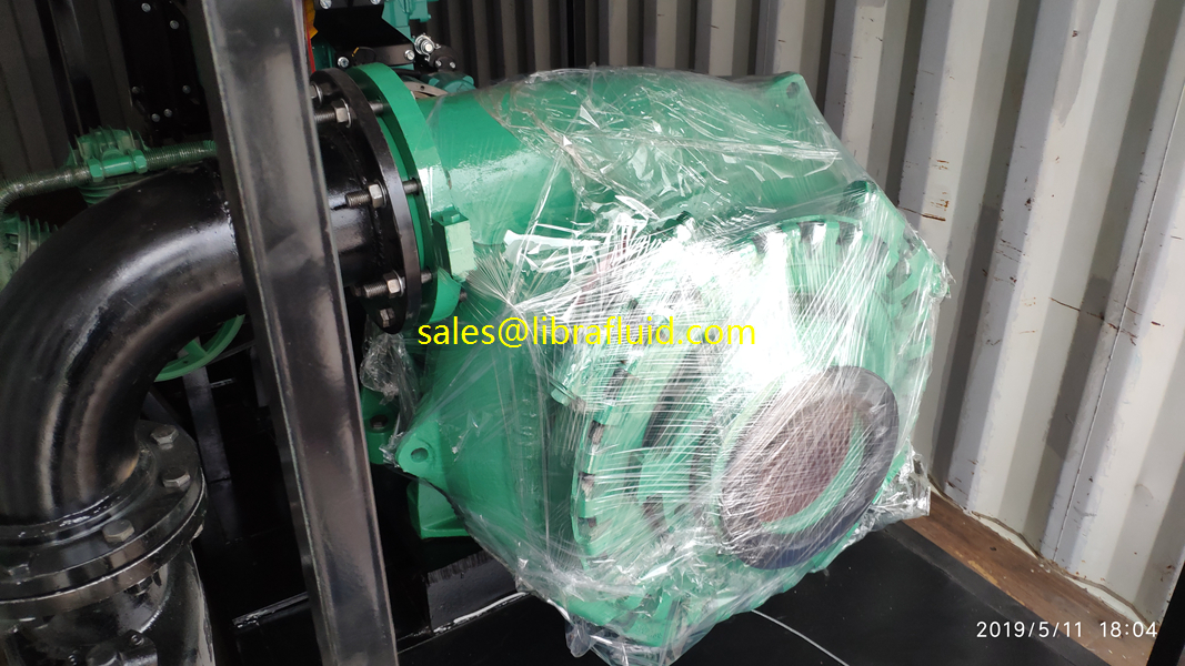 6inch Cummins diesel engine driven dewatering pump