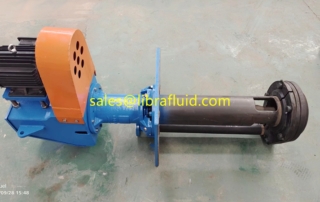 vertical rubber slurry pump